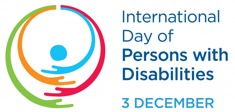 The logo of International Day of Person With Disability